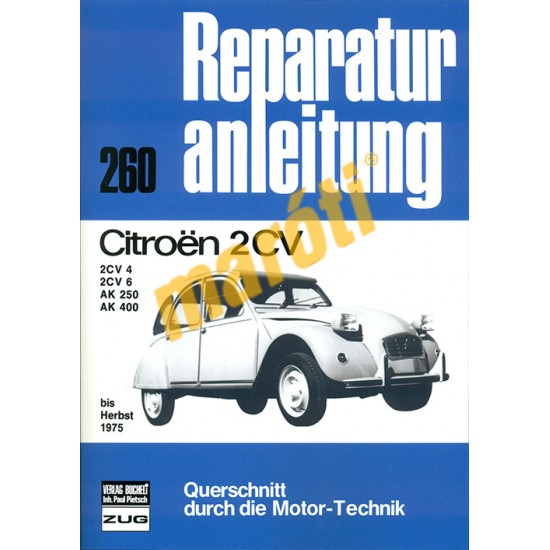 Citroen 2CV (Javítási kézikönyv)