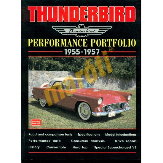 Thunderbird Performance Portfolio 1955-1957