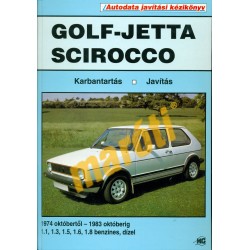 Volkswagen Golf Jetta Scirocco (1974-1983) (Javítási kézikönyv)