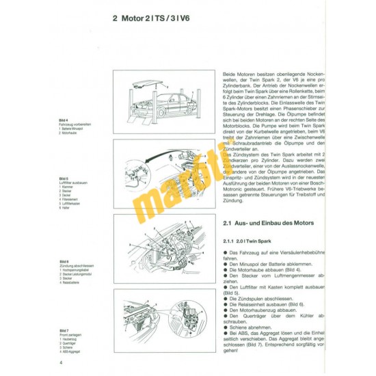 Alfa Romeo 164 1987-től (Javítási kézikönyv) Alfa Romeo 164 1987-től (Javítási kézikönyv)