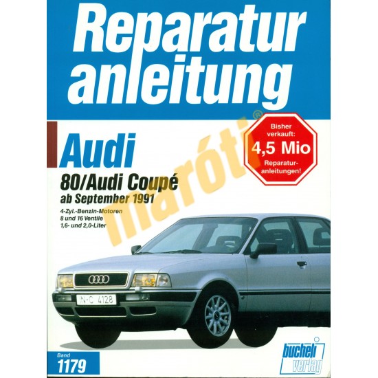 Audi 80 Coupé 1991-től (Javítási kézikönyv)