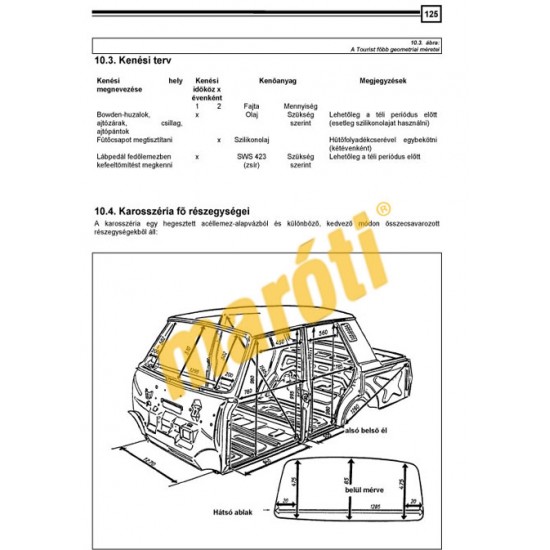 Wartburg 353 W, 1,3 (Javítási kézikönyv) Wartburg 353 W, 1,3 (Javítási kézikönyv)