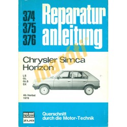 Chrysler Simca Horizon (Javítási kézikönyv)