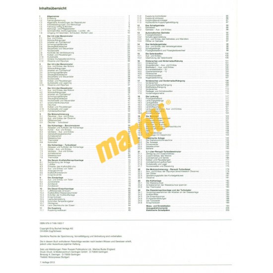 Chrysler Jeep Wrangler, Cherokee (Javítási kézikönyv)