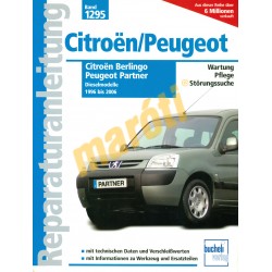 Citroen Berlingo, Peugeot Partner 1996 - 2006 dízel (Javítási kézikönyv)