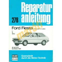 Ford Fiesta 1976-tól (Javítási kézikönyv)