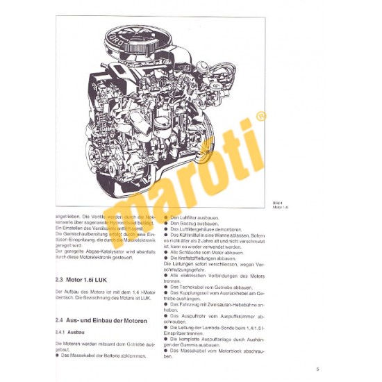 Ford Escort benzines 1990-től (Javítási kézikönyv)