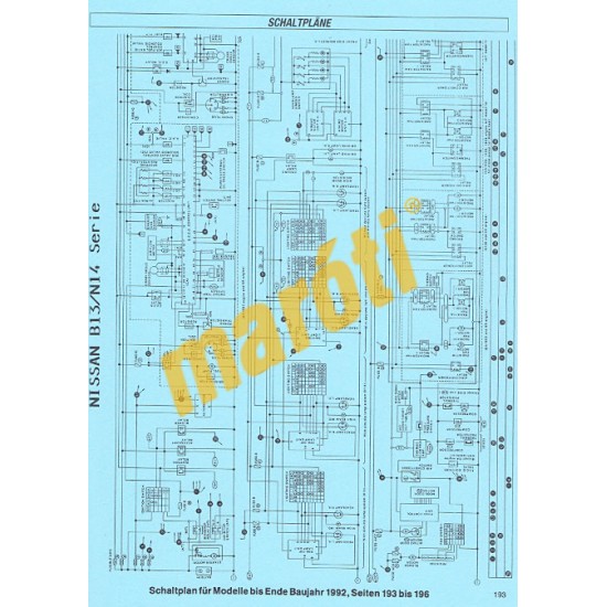 Nissan Sunny 1994-től (Javítási kézikönyv)