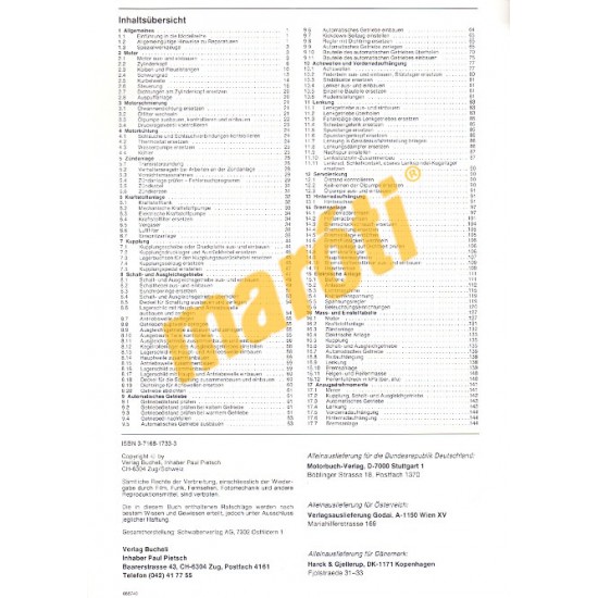 Opel Kadett E 1984-től (Javítási kézikönyv)