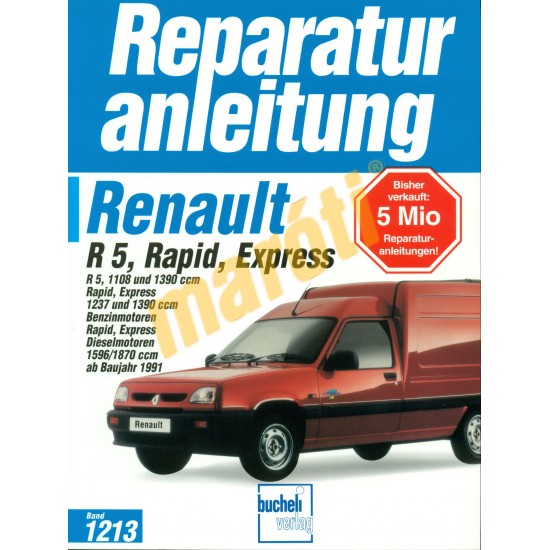 Renault R5, Rapid, Express (Javítási kézikönyv)