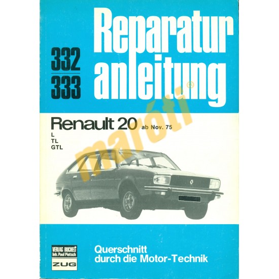 Renault 20  (Javítási kézikönyv)