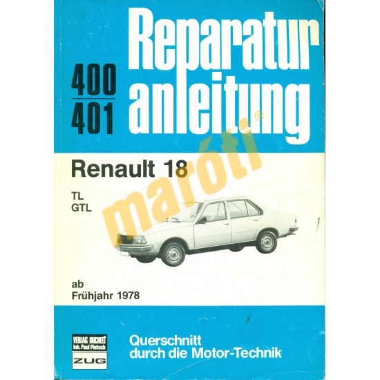 Renault 18  (Javítási kézikönyv)