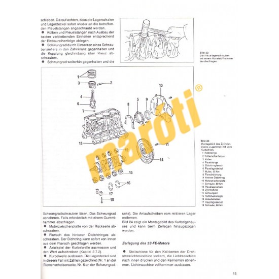 Toyota Carina 1988-tól (Javítási kézikönyv)