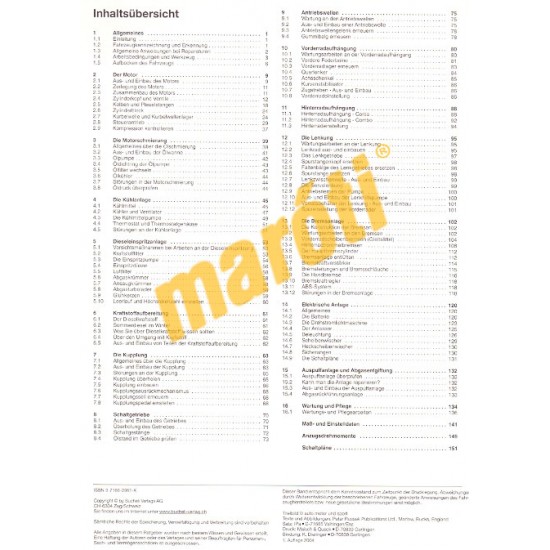 Opel Corsa 1997 - 2000 (Javítási kézikönyv)