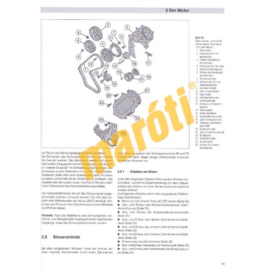 Opel Corsa 1997 - 2000 (Javítási kézikönyv)
