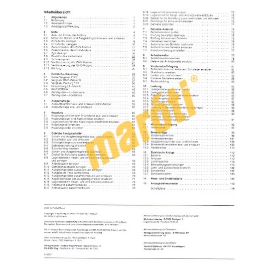 Opel Kadett D 1981-től (Javítási kézikönyv)