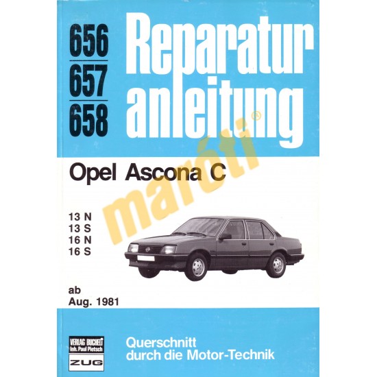Opel Ascona C 1981-től (Javítási kézikönyv)