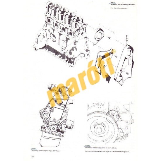 Opel Kadett E 1984-től (Javítási kézikönyv)