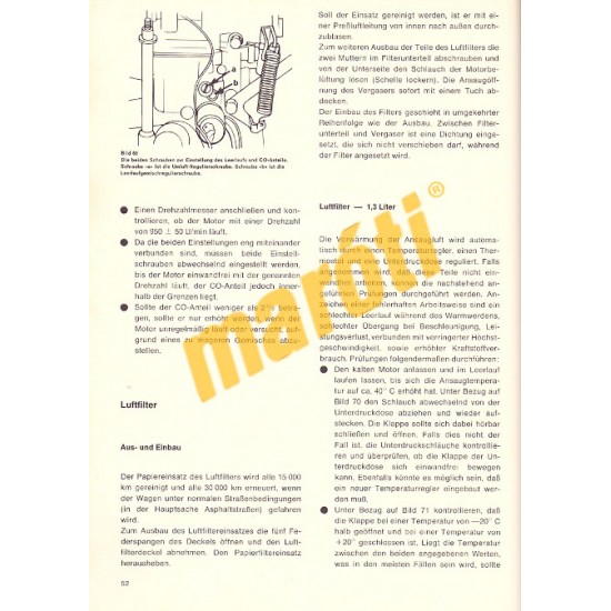 Volkswagen Derby (Javítási kézikönyv)