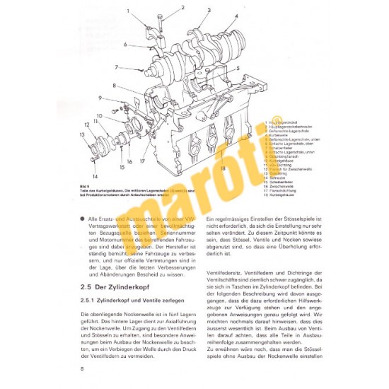 Volkswagen Golf diesel 1976-tól (Javítási kézikönyv)
