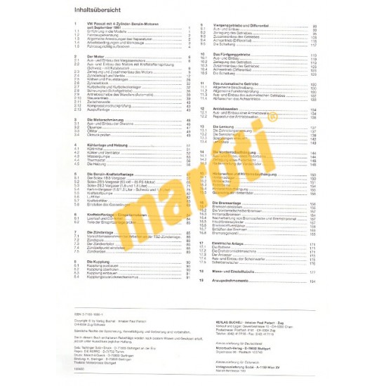 Volkswagen Passat 1981 - 1986 (Javítási kézikönyv)