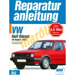 Volkswagen Golf 1983-tól (Javítási kézikönyv)
