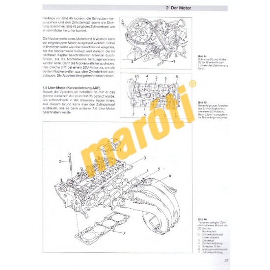 Volkswagen Passat Benzin 1996-tól (Javítási kézikönyv)