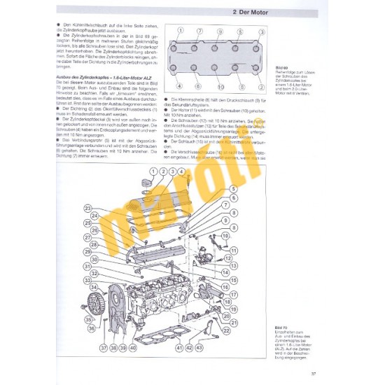 Volkswagen Passat 1999-től (Javítási kézikönyv)