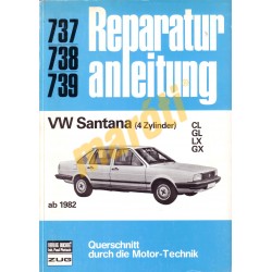 Volkswagen Santana 1982-től (Javítási kézikönyv)