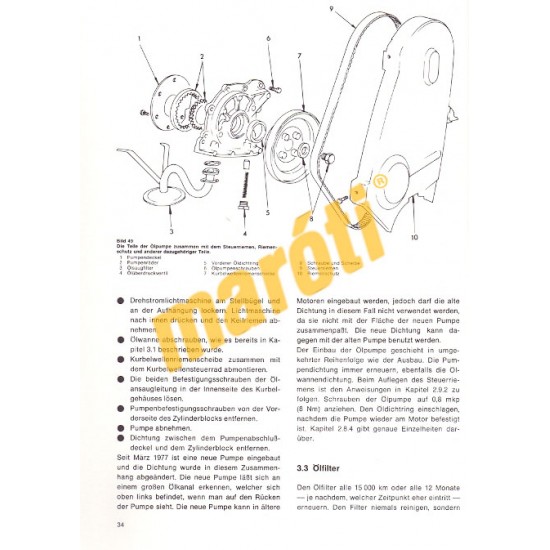 Volkswagen Polo, Audi 50 1977 - 1978 (Javítási kézikönyv)