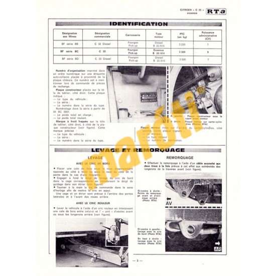 Citroen C35 (Javítási könyv)