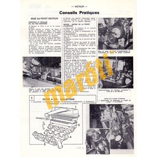 Fiat Ritmo, Fiat Regata Diesel et Turbo-Diesel (Javítási könyv)