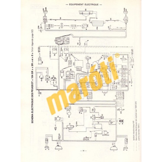Peugeot 104 (Javítási könyv)