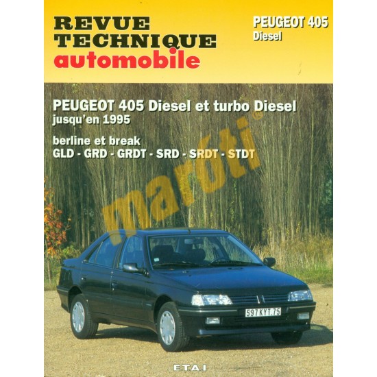 Peugeot 405 Diesel és turbo Diesel 1995-ig (Javítási könyv)