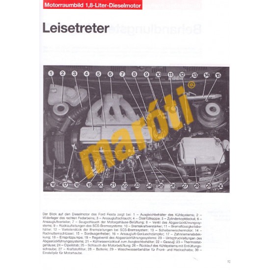 Ford Fiesta Benzin Diesel April 1989 bis Januar 1996 (Javítási kézikönyv)