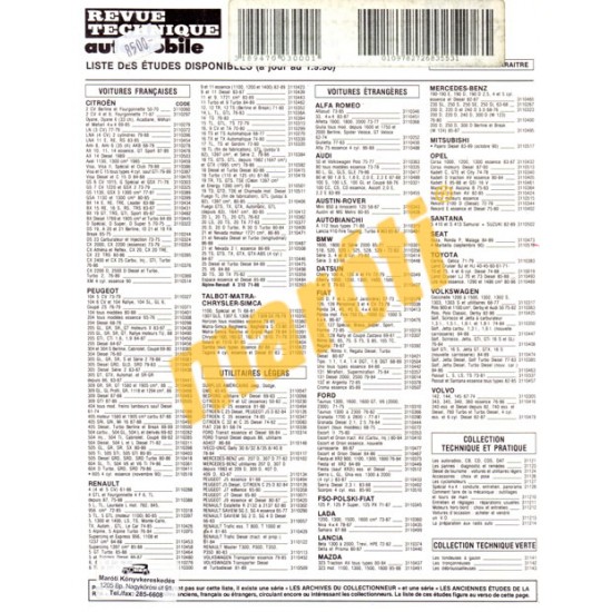 Simca 1307, 1308, 1309 (Javítási könyv)