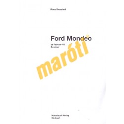Ford Mondeo Benzin 1993- (Javítási kézikönyv)