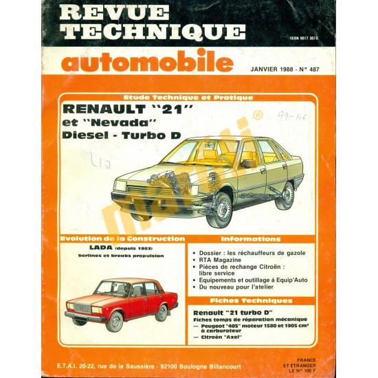 Renault 21, Nevada