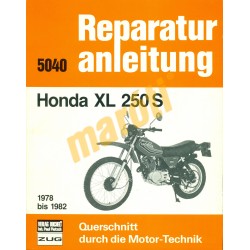 Honda XL 250 S (Javítási kézikönyv)