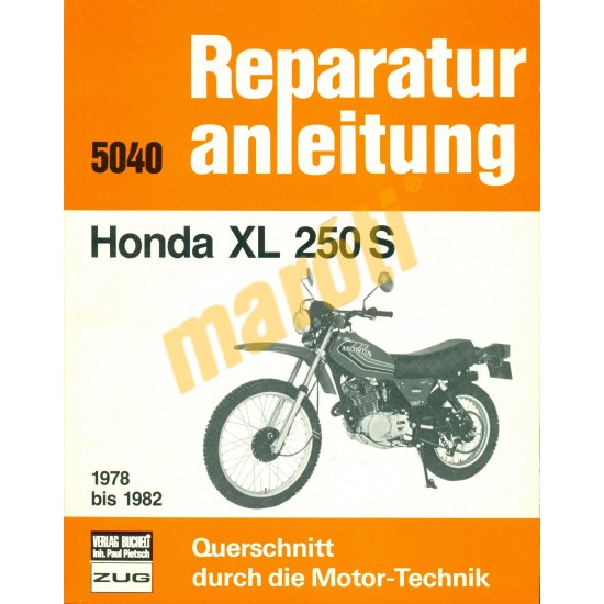 Honda XL 250 S (Javítási kézikönyv)