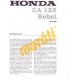 Honda CA 125 Rebel (Javítási kézikönyv)