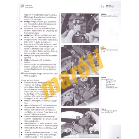 Honda CBR 600 F 1999-2000 (Javítási kézikönyv)