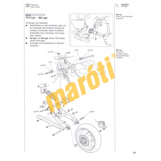 Honda CBR 600 F 1999-2000 (Javítási kézikönyv)