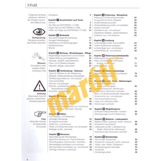 Honda VFR 800 FI (Javítási kézikönyv)