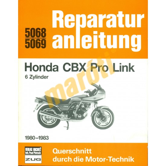 Honda CBX Pro Link 1980 1983 (Javítási kézikönyv)