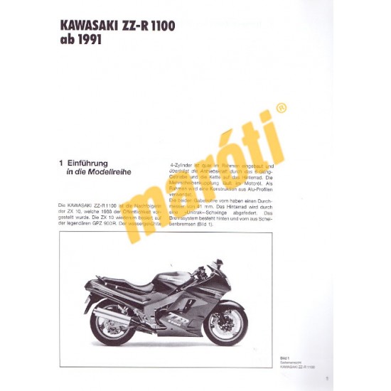 Kawasaki ZZ-R 1100 (Javítási kézikönyv)