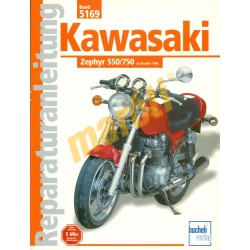 Kawasaki Zephyr 550, 750 (Javítási kézikönyv)