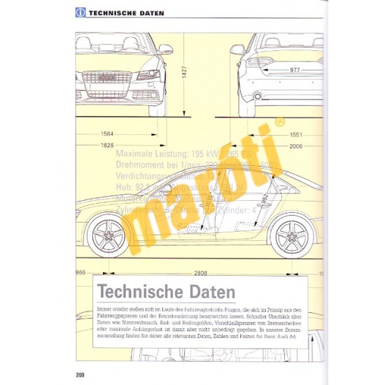 Audi A4 / A4 Avant Benzin ab Modelljahr 2007/2008 (Javítási kézikönyv)