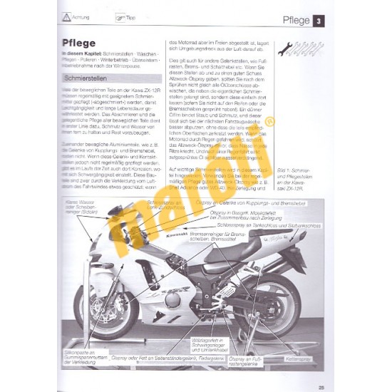Kawasaki ZX-12R (Javítási kézikönyv)