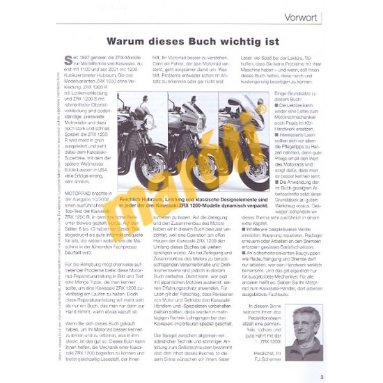 Kawasaki ZRX 1200, ZRX 1200 R, ZRX 1200 S (Javítási kézikönyv)